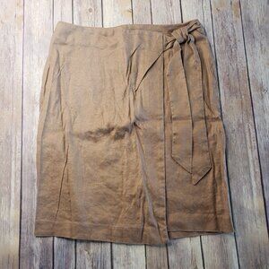 White Horse Black Market tan pencil skirt size 6